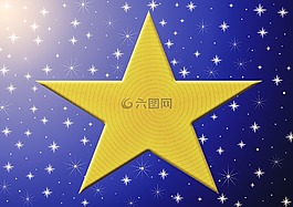 明星,璀璨的明星,空间