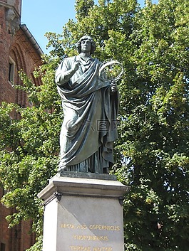 纪念碑,哥白尼,toruń