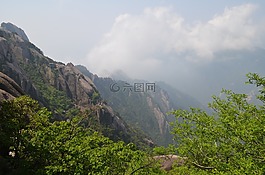 黄山,自然,景色