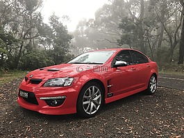 红色,车,霍顿