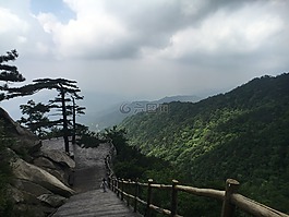 风景,山峰,云