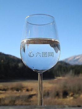 酒杯,水,明确