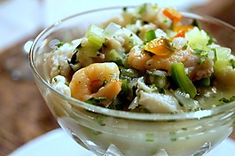 腌,菜单,虾