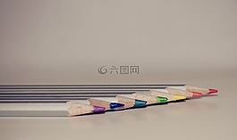 铅笔,颜色,明亮