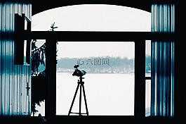 望远镜,到观景镜望远镜,挡板