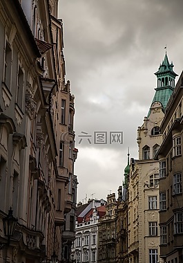 金色城市,布拉格,城市