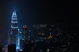 建筑物,城市,城市的灯光