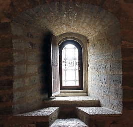 窗口,城堡,年份