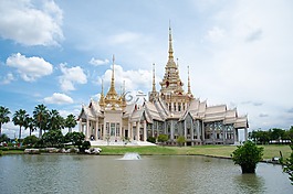 寺庙的luang pho,颜色眉毛,寺