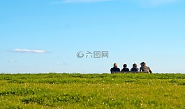 四个,板凳,视图
