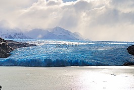 智利,冰川灰色,旅行