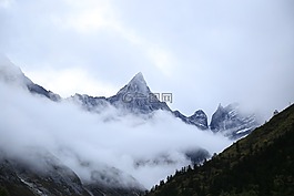山,青海,美景