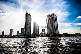 城市,江,泰国