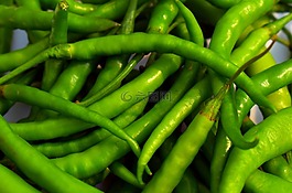 辣椒,绿色,香料