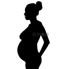 怀孕的女人,生活,女人