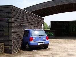 在家里的车,蓝色,国家园林展