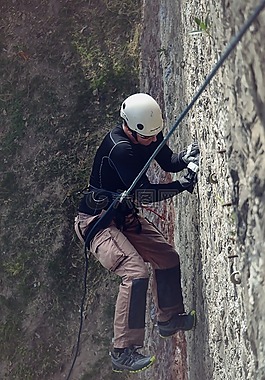 登山,攀登、 下降,运动