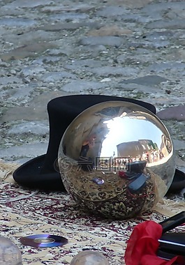 金属球接触,帽子,showmypc