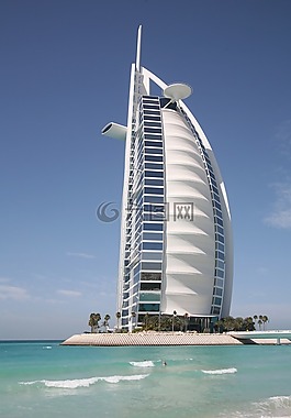 阿拉伯塔,帆布,迪拜