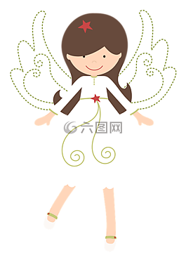 天使,圣诞,装饰