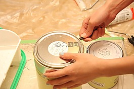diy,刷,油漆