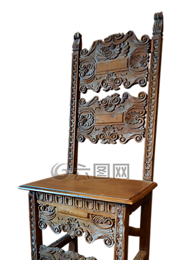 椅子,木,中世纪