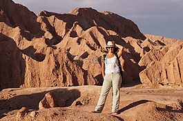 妇女,沙漠,拉丁美洲