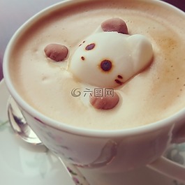 茶,猫咪,咖啡