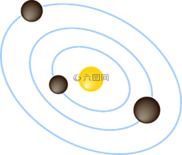 太阳能发电系统,小,行星