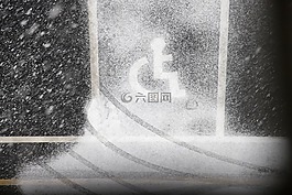 安全,马克,残疾人