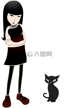 刘慧卿,猫,女孩