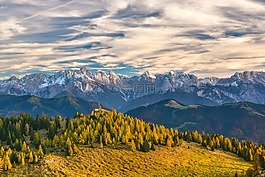 山,阿尔卑斯山,奥地利