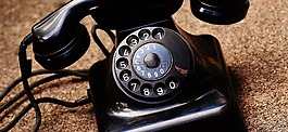 电话,老,建造年份1955