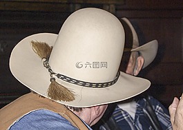 牛仔,帽子,人类