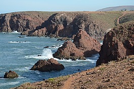 海岸,摩洛哥,北非