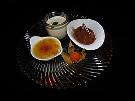 甜点,极致 brûlée,bruelee