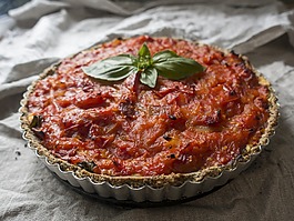 烘烤的,特写,美食