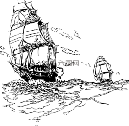 水手,帆船,无畏舰