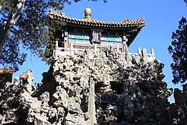 花园,故宫,北京