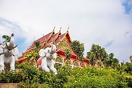 泰国,笏,庙