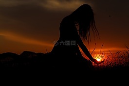 太阳,阴影,玩