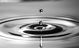 水,一滴水,银