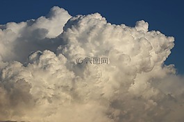 天空,白云,菜花