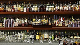 酒吧,酒,瓶