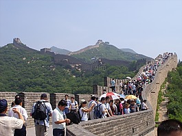 中国,长城,伟大