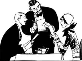 人,夫妇,服务员