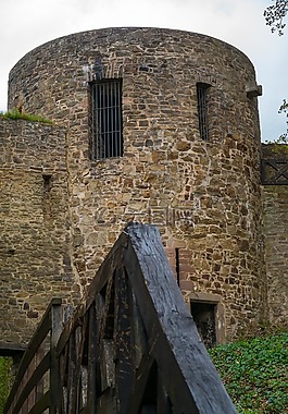 城墙,塔,johannistor