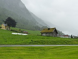 昔,挪威,山