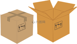 纸板盒,纸板,盒