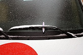 汽车,停车票,违规停车罚单